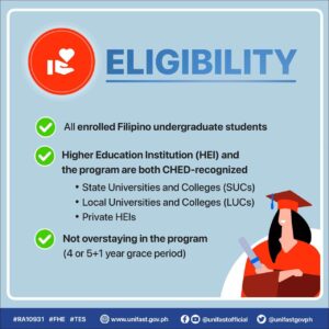 Tertiary Education Subsidy (TES) Program for Filipino Students | DepEd PH
