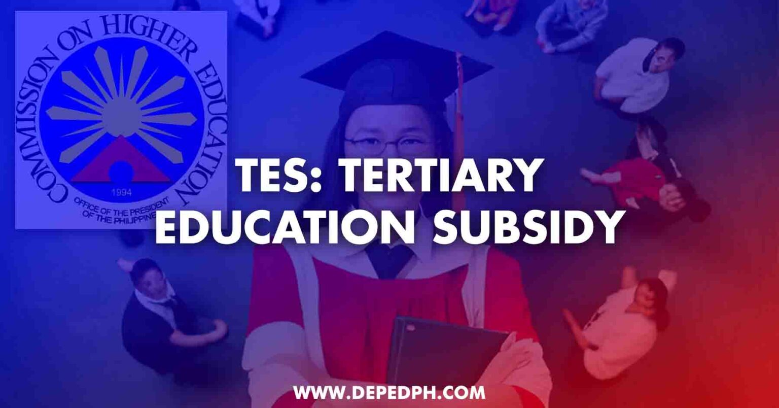 Tertiary Education Subsidy (TES) Program for Filipino Students | DepEd PH